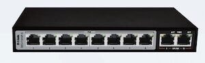 DES-F1010P 8 10/100 PoE + 2 UpLink