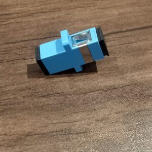 SC/UPC to SC/UPC Simplex Single Mode Plastic Fiber Optic Adapter/Coupler
