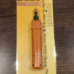 Impact punch down tool