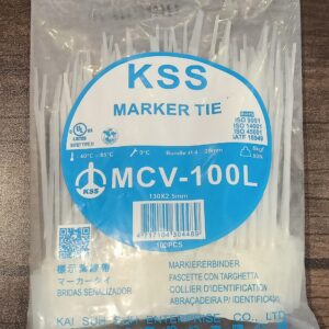 KSS Nylon Marker Tie MCV-100L